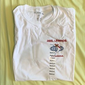 Never worn Reel Legends Florida Men’s T-shirt